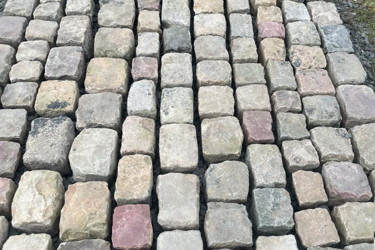 Pavés de rue en granit