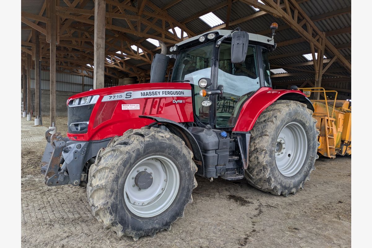 Tracteur Massey Ferguson 7715 S