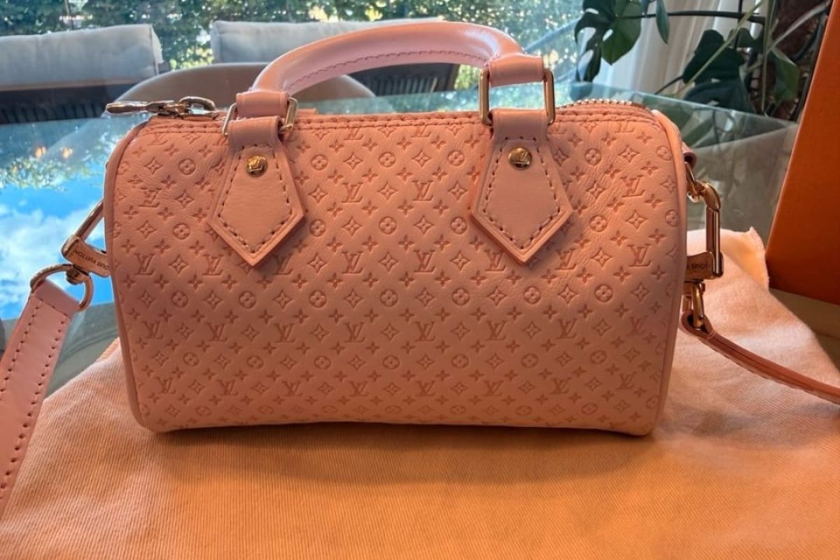 Photo 3 Sac Louis Vuitton Nano Speedy en toile Monogram 