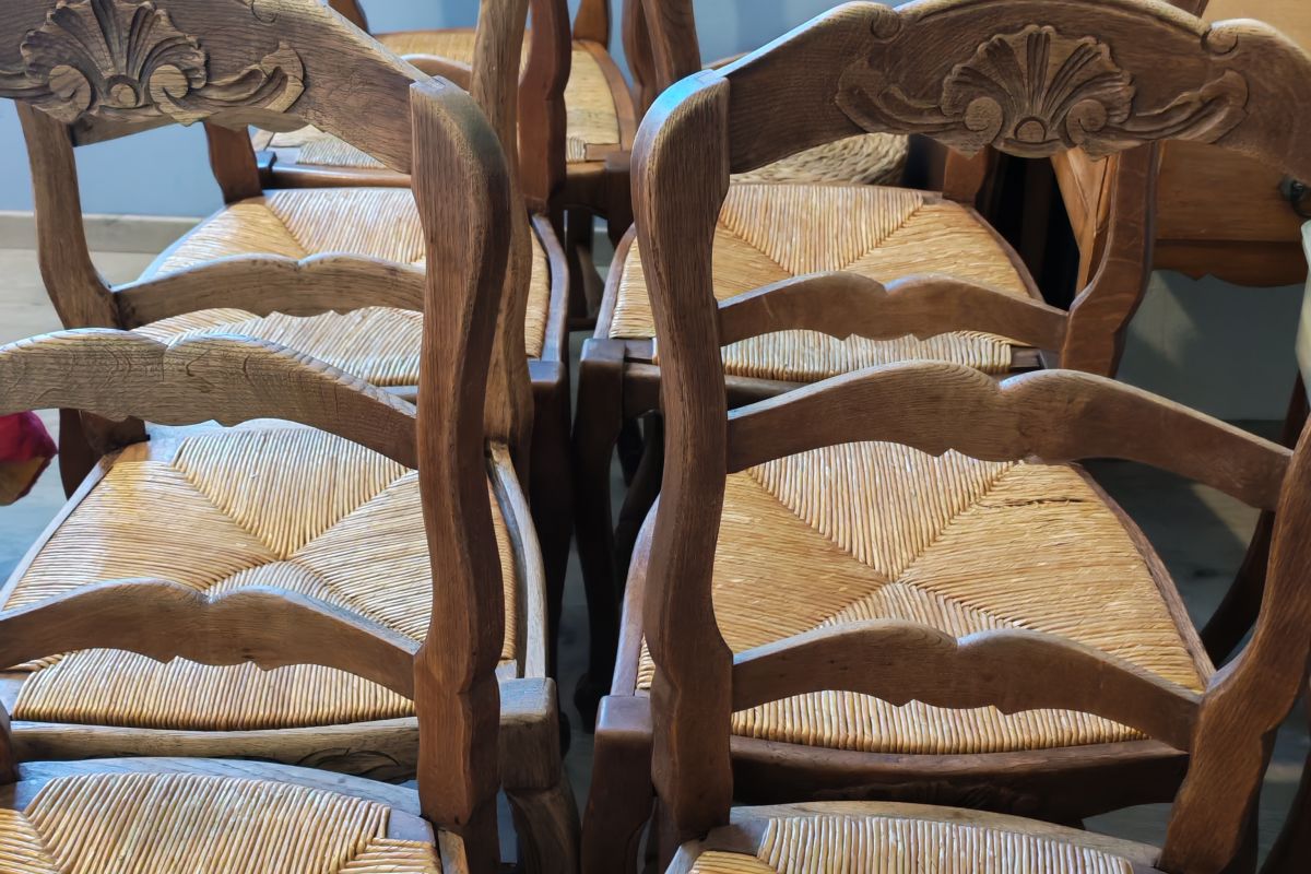Lot de 7 chaises