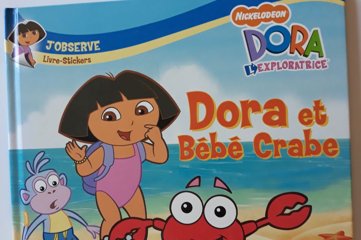 BD Dora et le Bébé Crabe