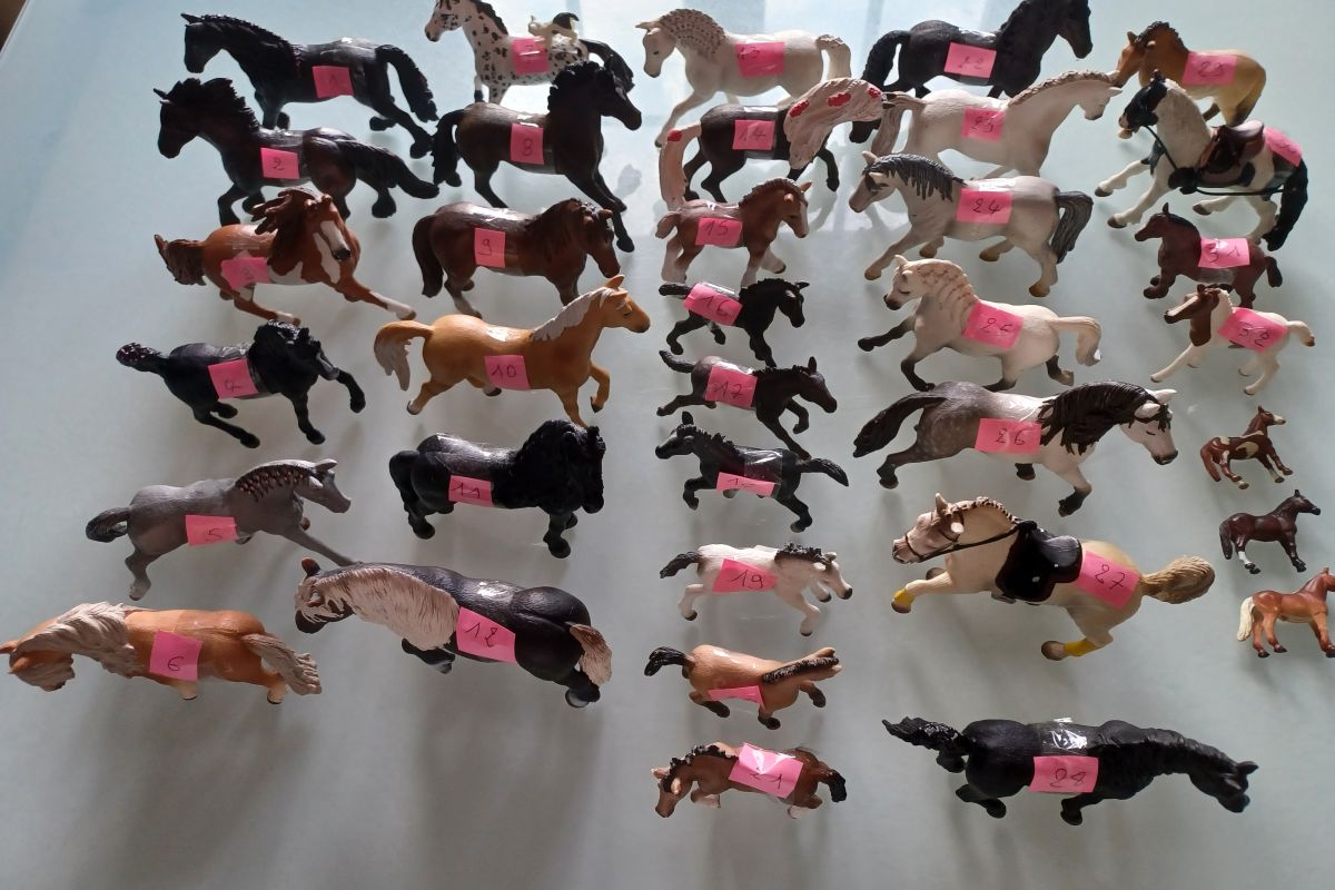 Chevaux Schleich grands ou petits 