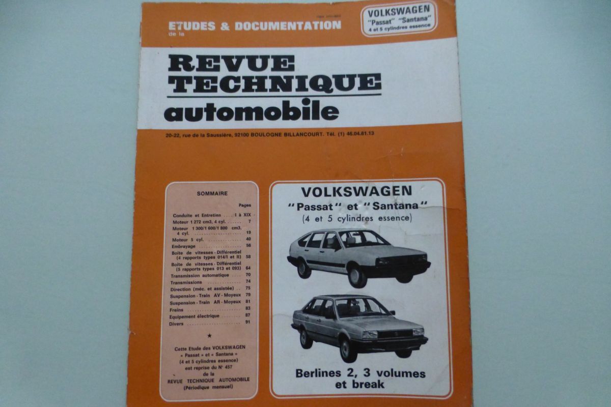 RTA pour Volkswagen 