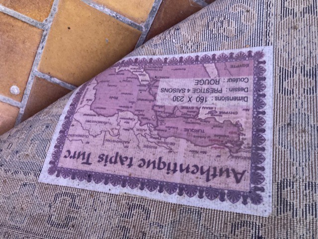 2 tapis d'Orient, en laine