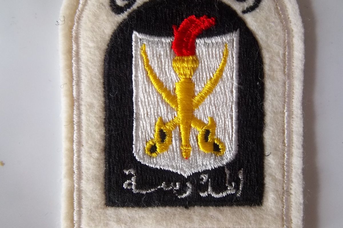 écusson école nationale garde Tunisienne insigne collection