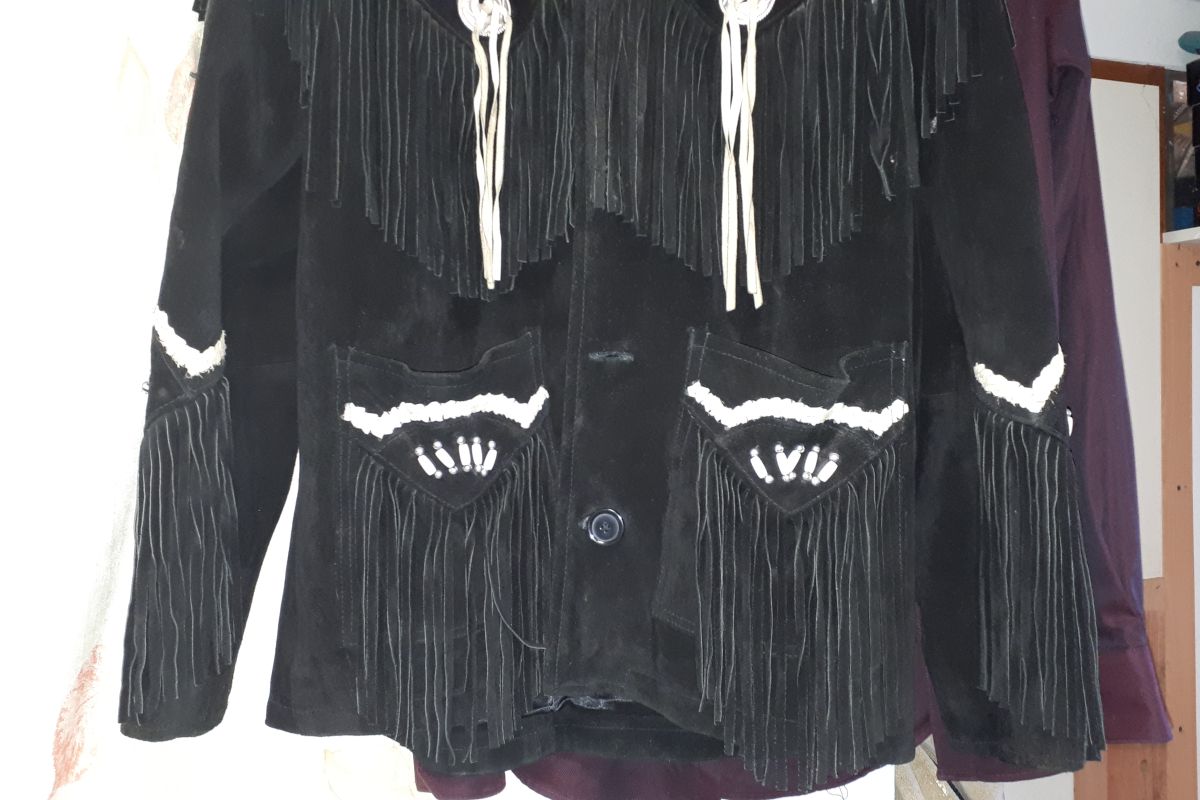 Photo 3 Veste western country en peau 
