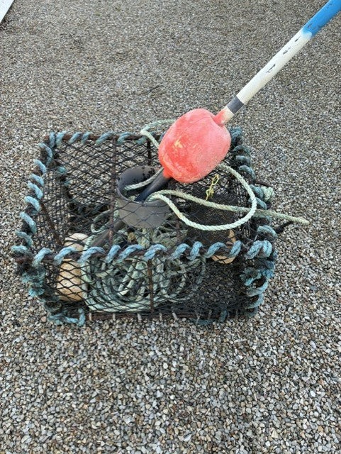 4 casiers à crabes et homards