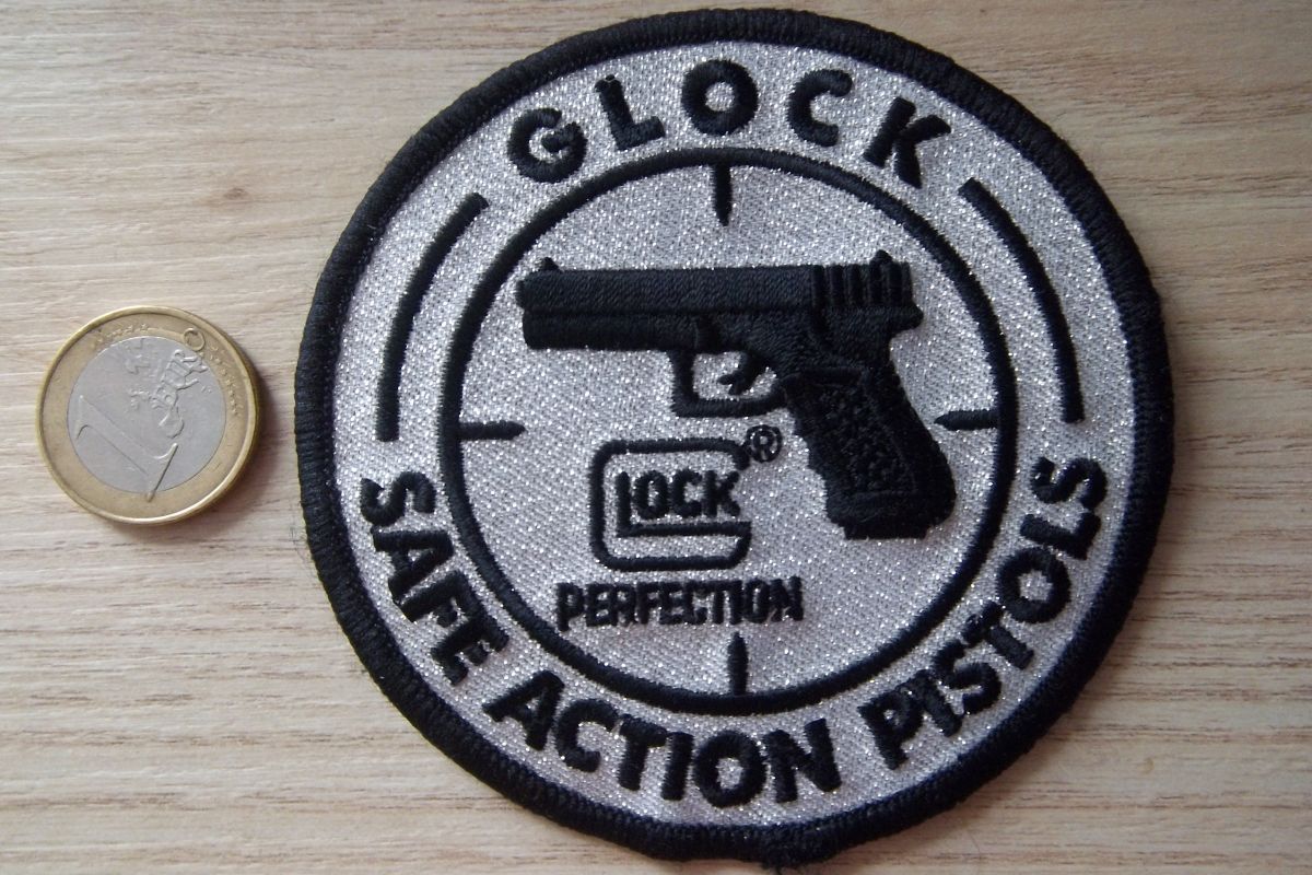 Patch écusson Glock Safe Action Pistols insigne militaire