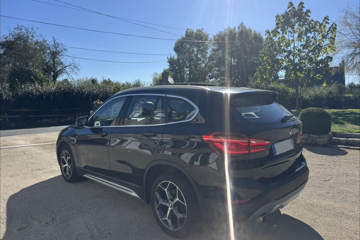 Photo 2  BMW X1 (F48) 18d xLine, 150 ch, boîte automatique Steptronic, 2017, 90 000 km.