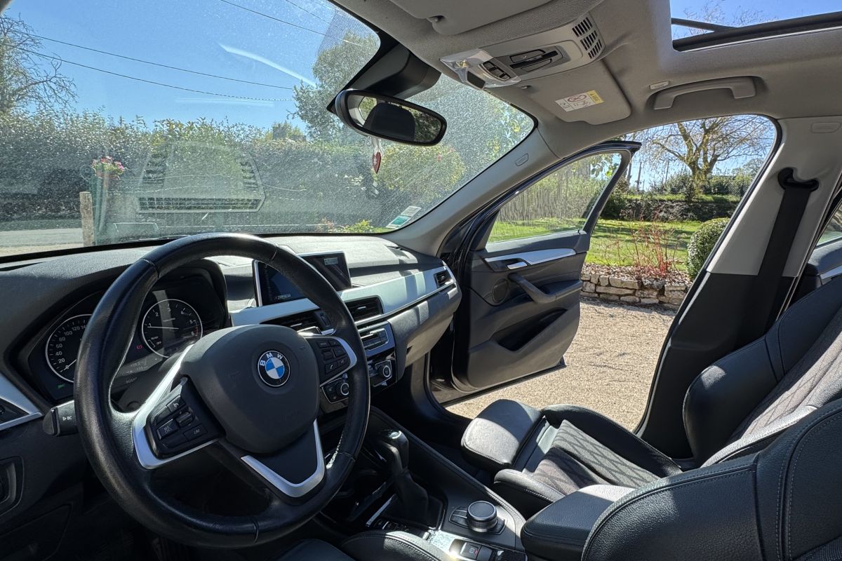 Photo 3  BMW X1 (F48) 18d xLine, 150 ch, boîte automatique Steptronic, 2017, 90 000 km.