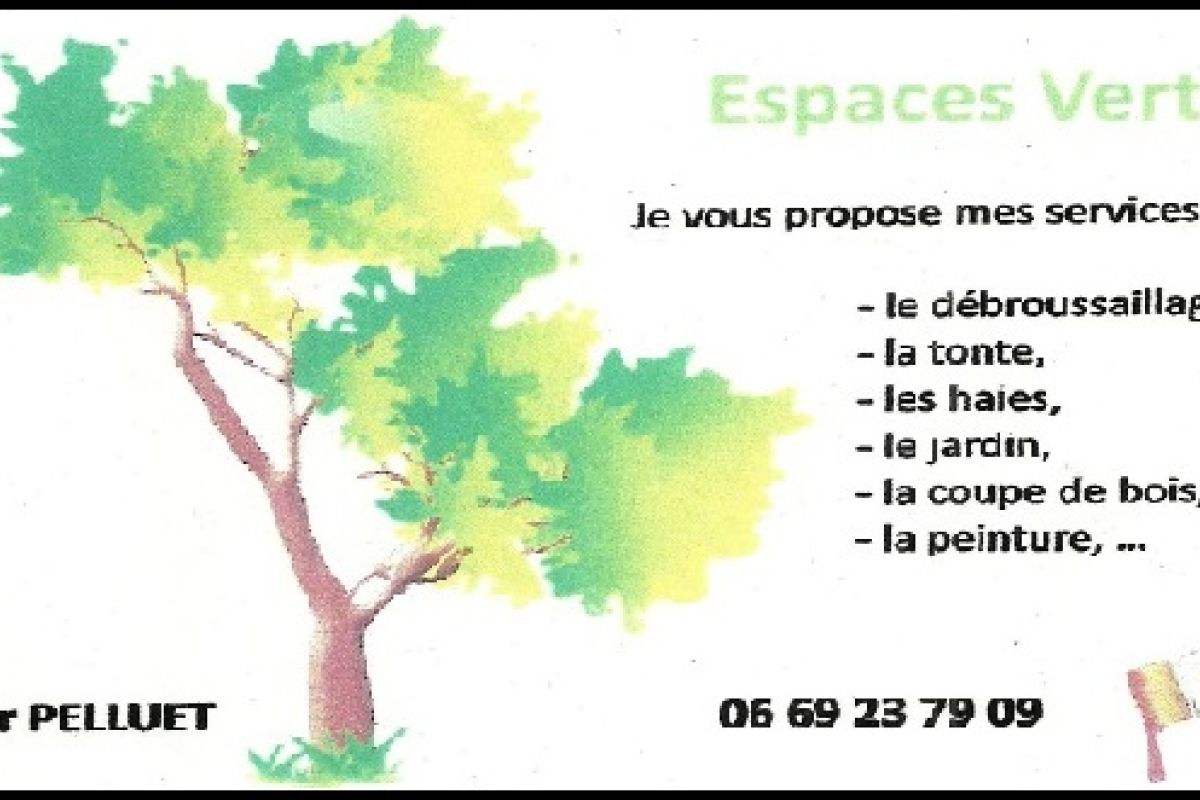 Rech. travaux d'espaces verts