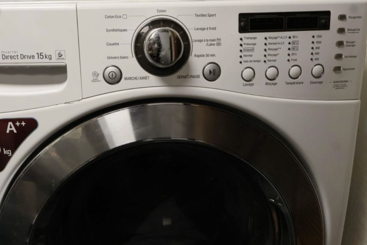 Lave-linge hublot LG 