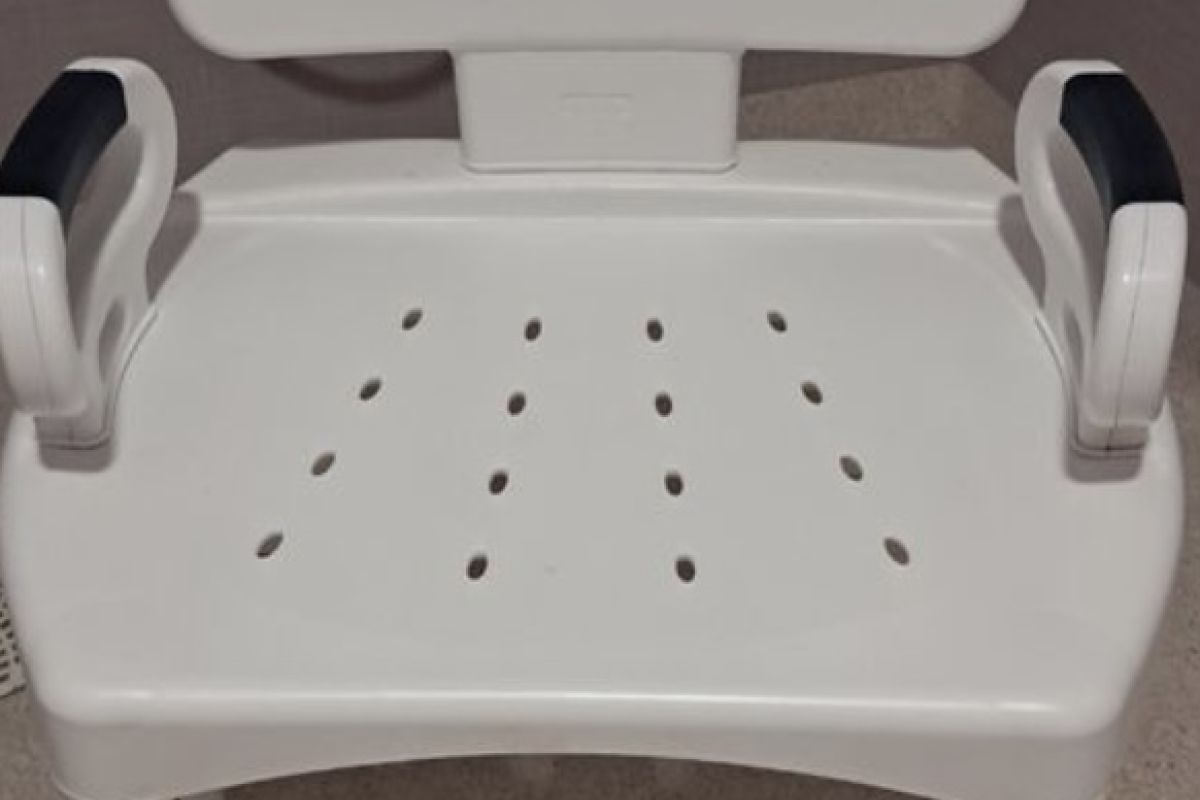 Chaise médicale de douche ergonomique