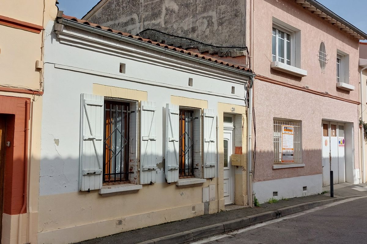 Maison toulousaine à rénover- Toulouse quartier Fontaine-Bayonne