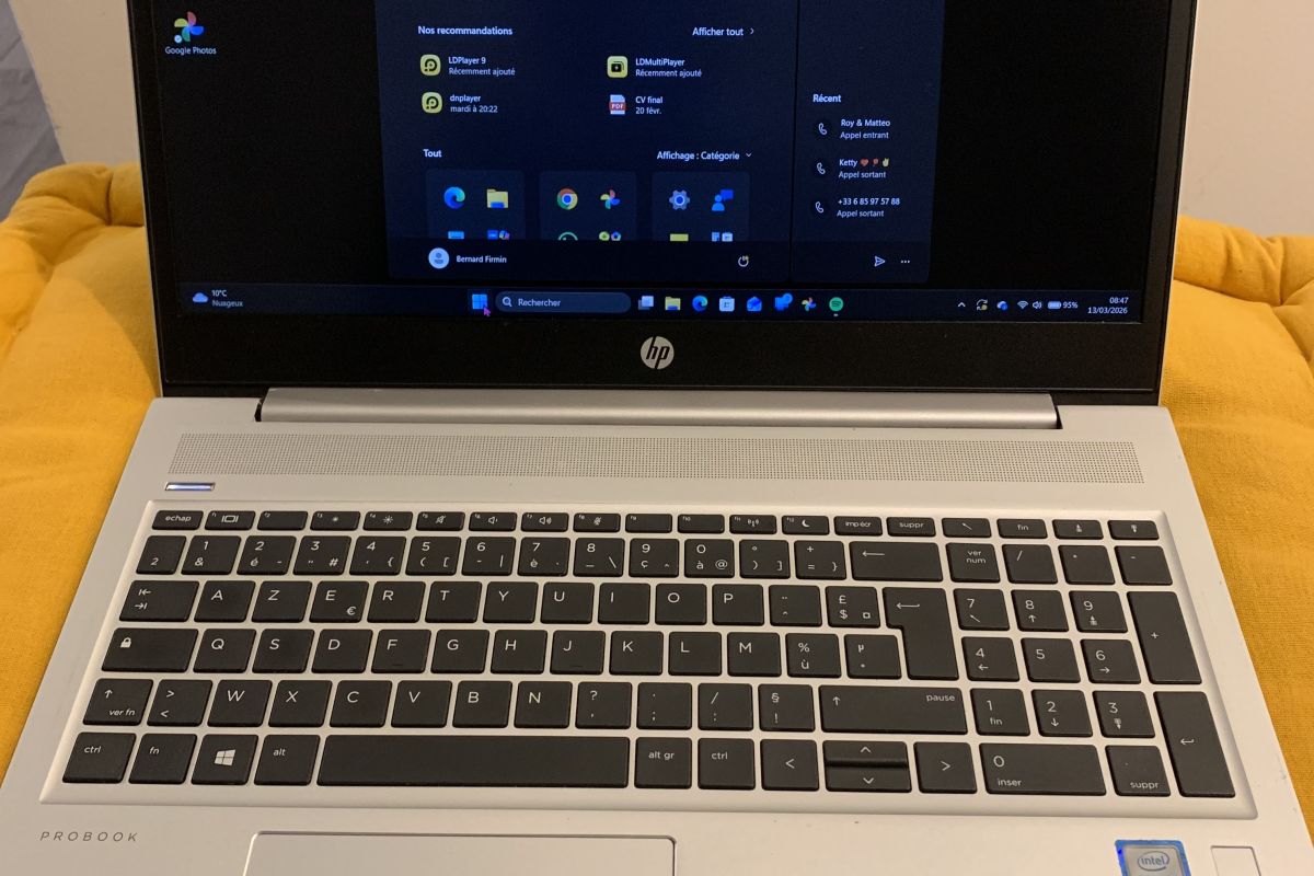 Ordinateur portable à vendre 