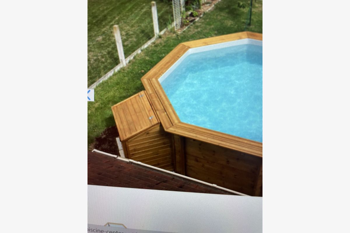 Piscine bois neuve hors sol 