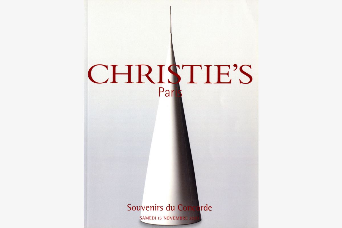 Concorde vente 2003 Christie's