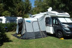 Auvent gonflable pour camping-car 