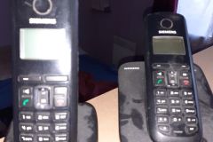 Lot de 2 téléphones sans fil 