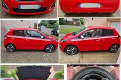 Peugeot 108 1.2 pure tech 82 cv BVM5 ALLURE rouge 