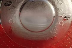 Lot d'assiettes en verre