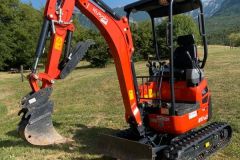 Mini pelle Kubota U17-3 alpha 370 heures