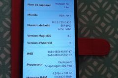 Smartphone Honor 70LITE5G