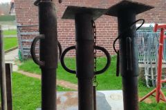 Lot de 3 étais maçonnerie