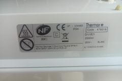 2 radiateurs électriques 2000w