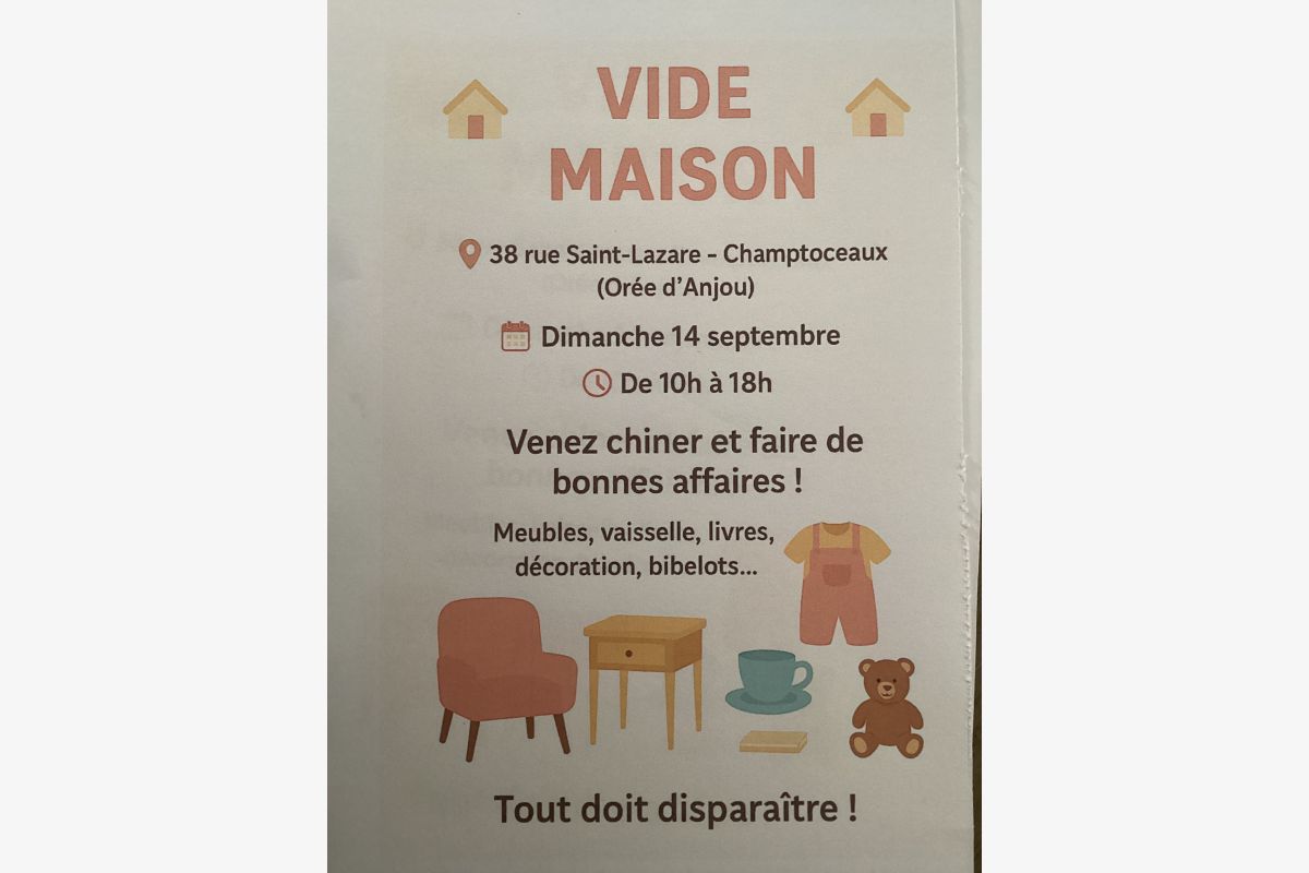 Photo 1 Vide maison