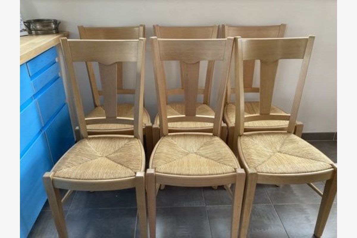 Photo 1 Lot de 6 chaises