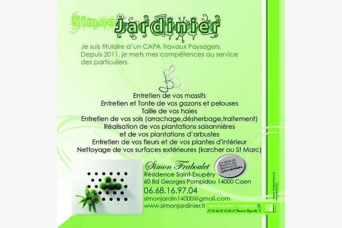 Photo 1 Propose mes services de jardinage 