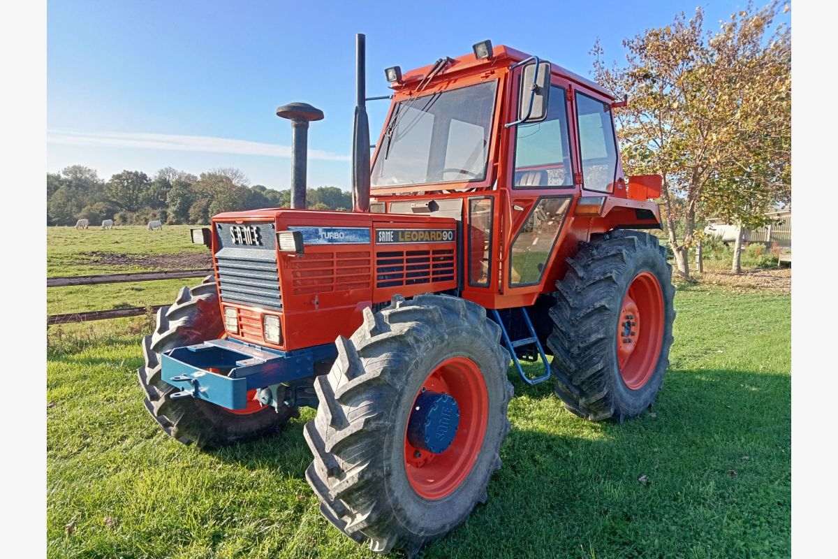 Photo 1 Tracteur Same Leopard 90