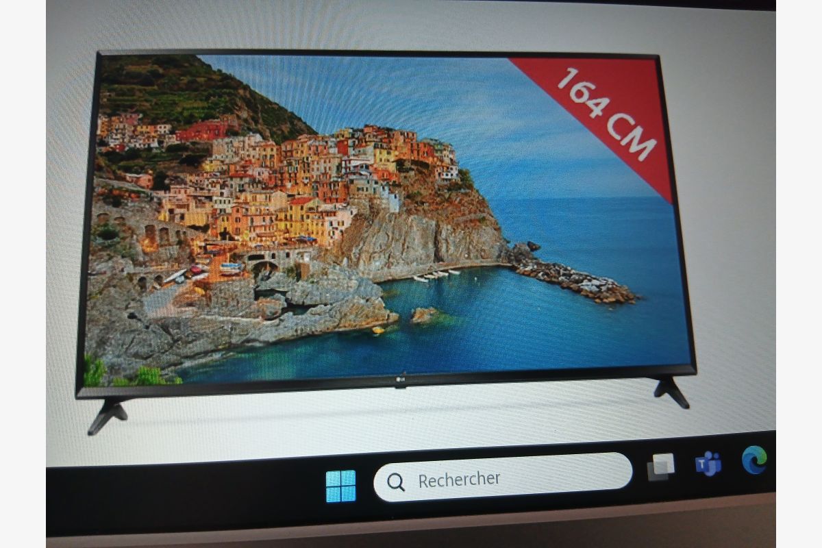 Photo 1 Télévision 164 cm