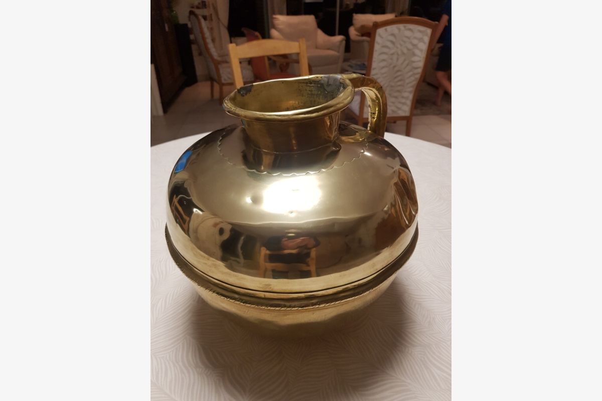 Photo 1 Cruche en cuivre