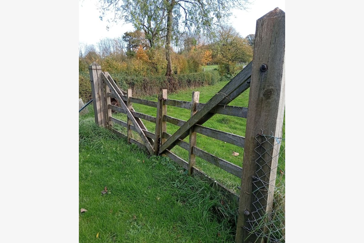 Photo 1 Barrière de champs