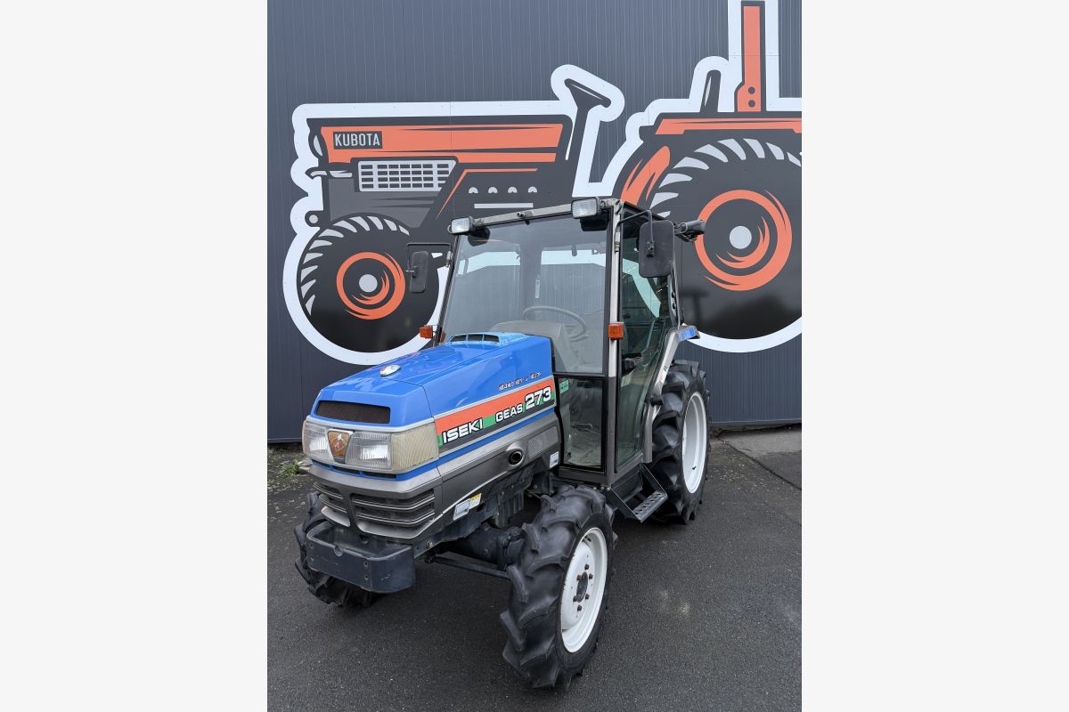 Photo 1 Micro-tracteur Iseki 273 cabine