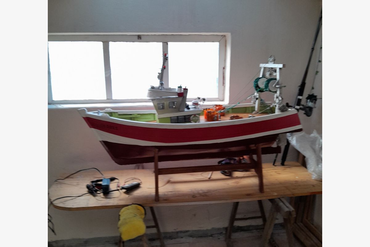 Photo 1 Maquette de chalutier