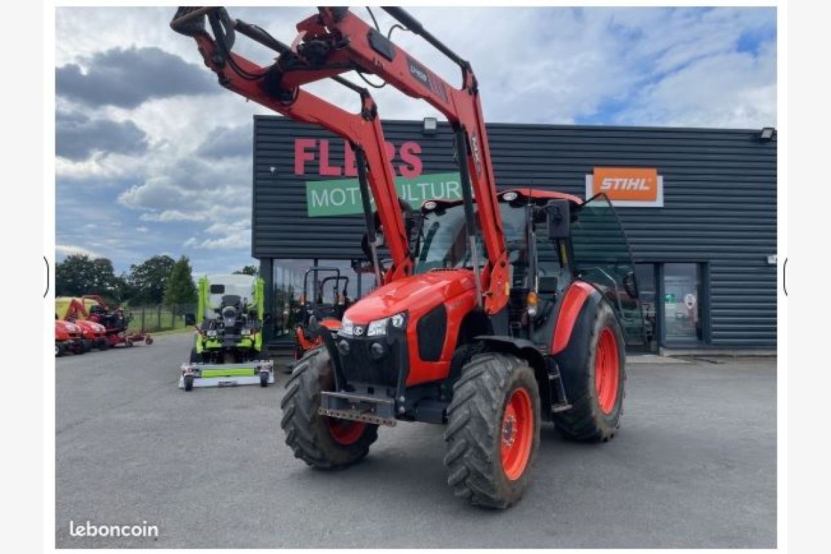 Photo 1 Tracteur Kubota M5091 DTHQ