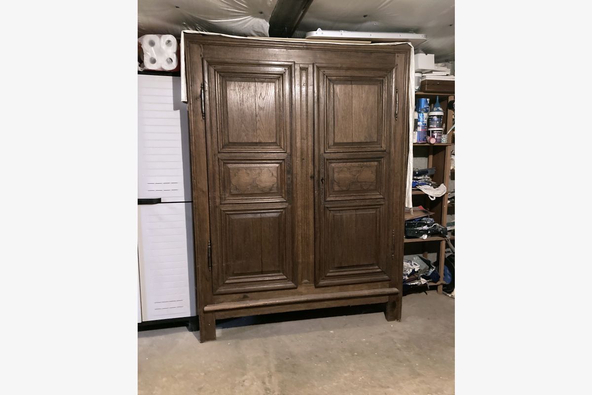 Photo 1 Armoire en chêne