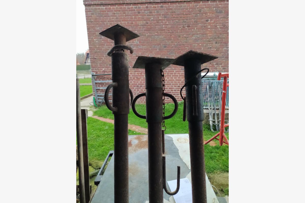 Photo 1 Lot de 3 étais maçonnerie