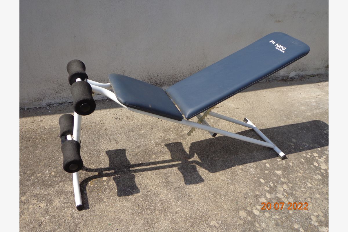 Photo 1 Banc de musculation pm 1000 pliant