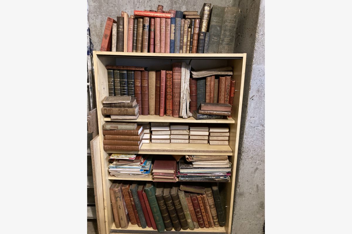 Photo 1 Lot de 120 livres anciens