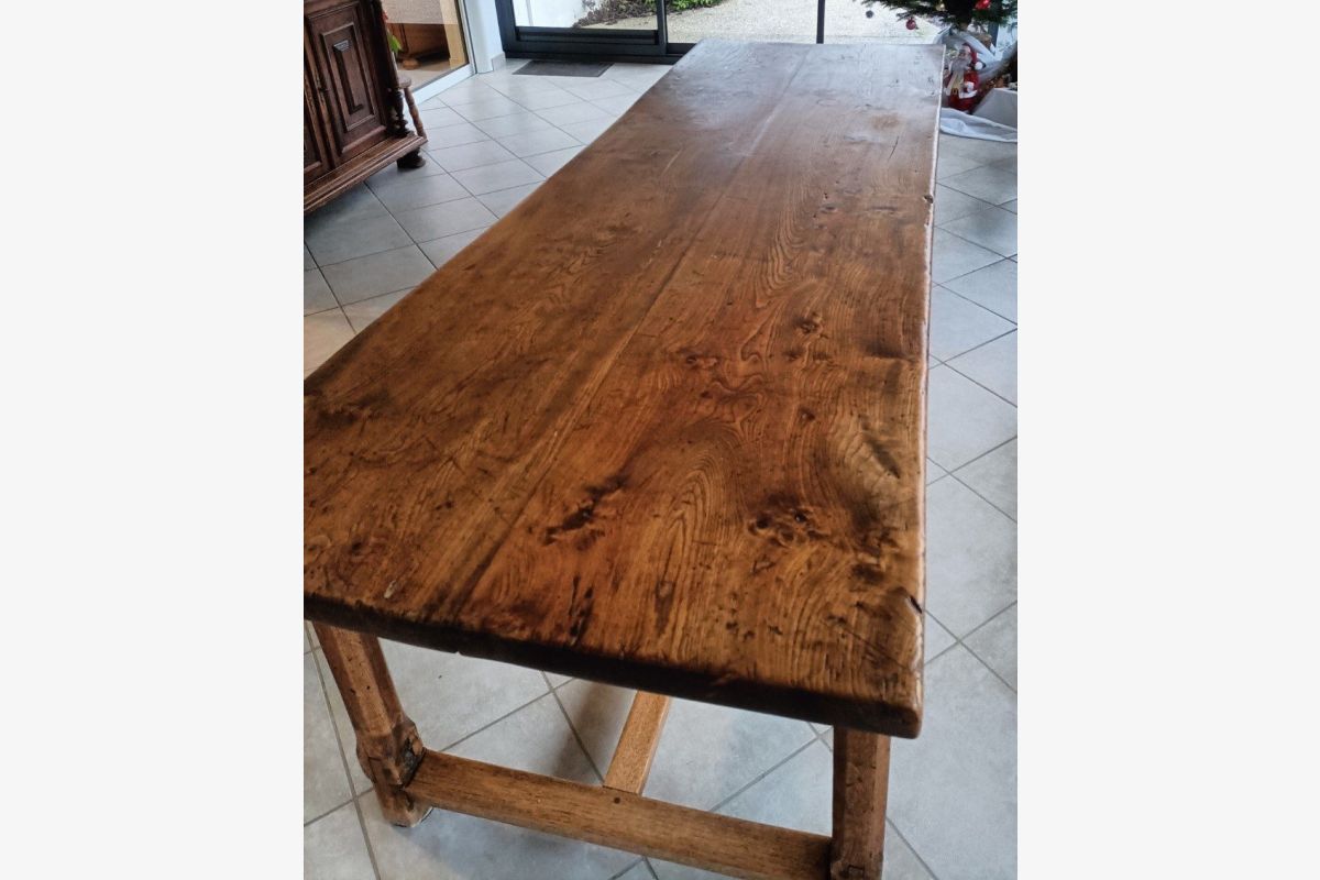 Photo 1 Table en orme