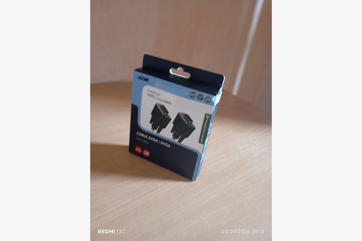 Photo 1 Câble svga Haute Résolution 1,80 m