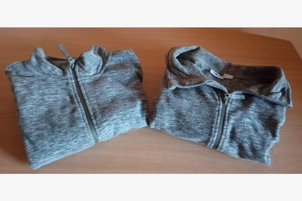 2 gilets polaires fins gris clair  - 177180_13dcd7837ba620ff7522e034bfec20ef.jpg