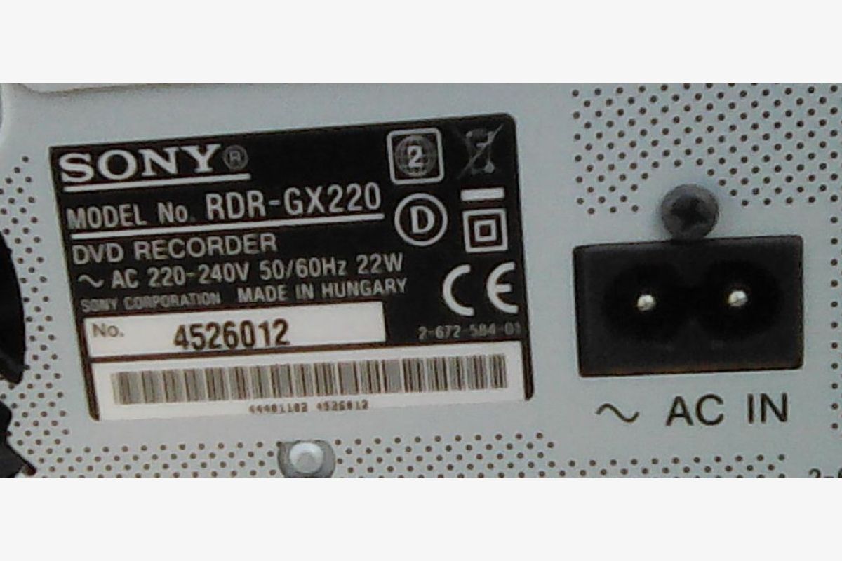 Photo 1 Enregistreur Sony