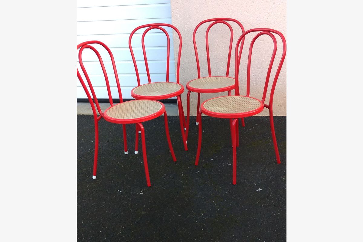 Photo 1 4 chaises de cuisine