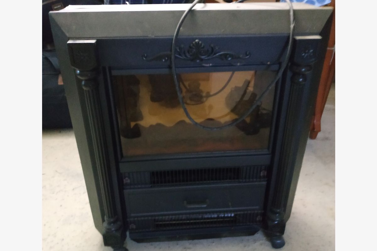 Photo 1 Cheminée flammes