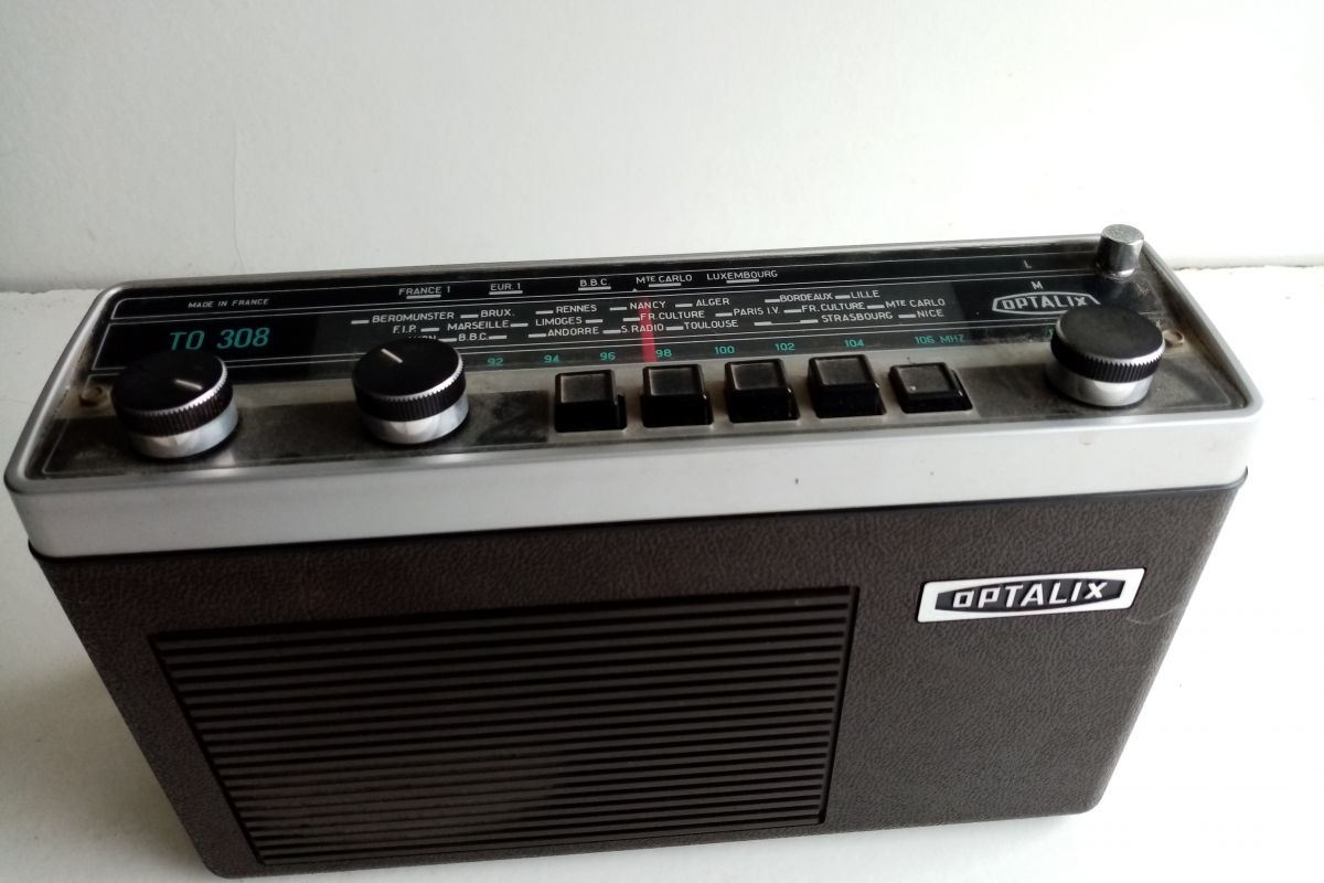 2 Petites radios  marque OPTALIX - 24510_1.jpg